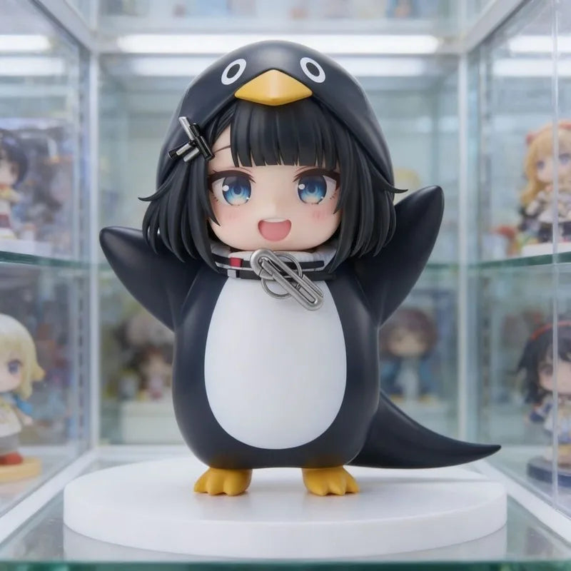 2026 Goo Goo Gaga Little Penguin Administrator Hand-held Ark Terminal Model Decoration Toy Doll Birthday Gift