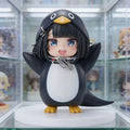 2026 Goo Goo Gaga Little Penguin Administrator Hand-held Ark Terminal Model Decoration Toy Doll Birthday Gift
