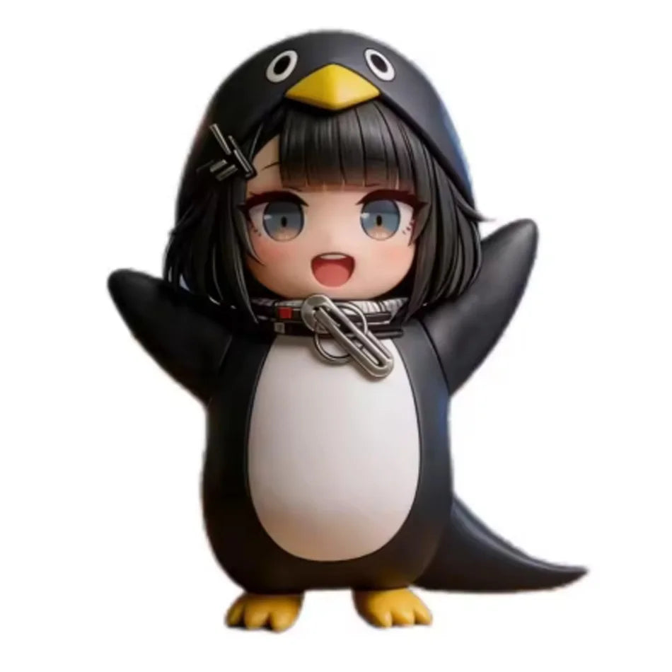 6cm GuGuGaGa Penguin Cosplay PVC Figure Cute Desk Display Model Toy Gift